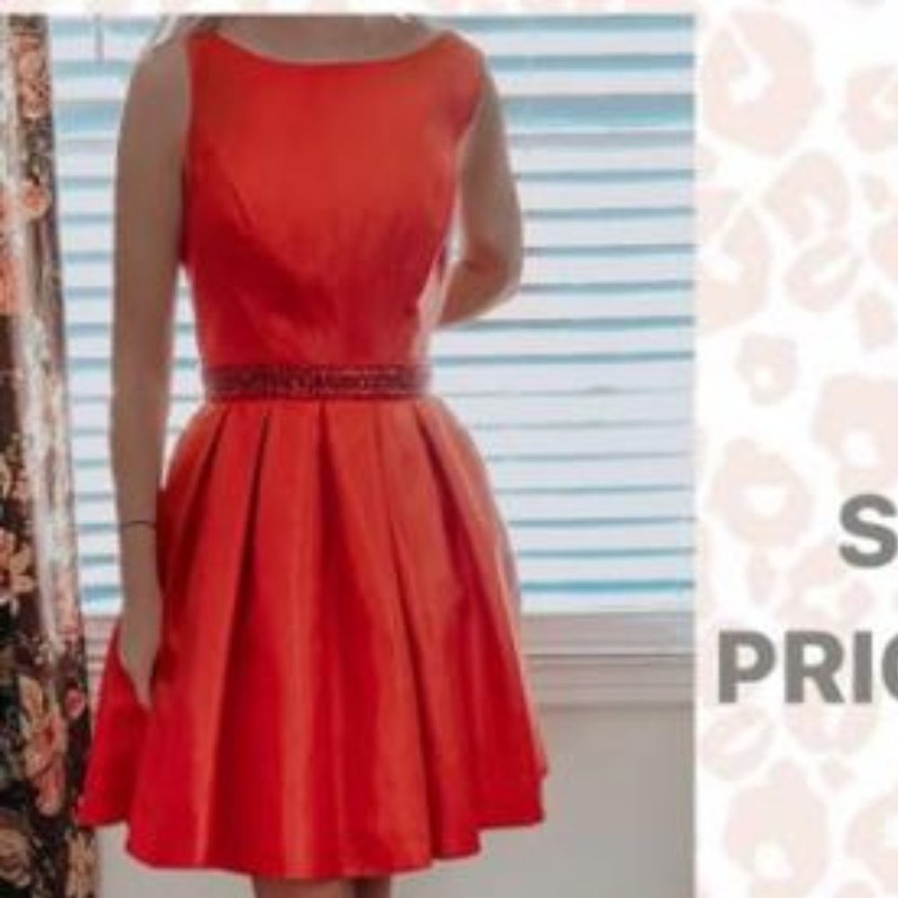 Sherri Hill Red Dress